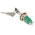 Key Switch, DPDT, 1 A @ 24 V dc 2-Way Common-Key
