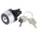 IP65 Keylock Switch, 1NC+1NO, 5 A @ 250 V ac 2-Way Flat-Key