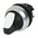 Eaton 2 Position Selector Switch Head, 22mm Cutout, Black Handle