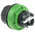 Schneider Electric Harmony XB5 Series 2 Position Selector Switch Head, 30mm Cutout, Black Handle
