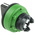 Schneider Electric Harmony XB5 Series 2 Position Selector Switch Head, 30mm Cutout, Black Handle