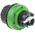 Schneider Electric Harmony XB5 Series 3 Position Selector Switch Head, 30mm Cutout, Black Handle
