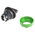 Schneider Electric Harmony XB5 Series 3 Position Selector Switch Head, 30mm Cutout, Black Handle