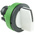 Schneider Electric Harmony XB5 Series 3 Position Selector Switch Head, 30mm Cutout, White Handle