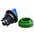Schneider Electric Harmony XB5 Series 3 Position Selector Switch Head, 30mm Cutout, Blue Handle