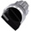 Siemens SIRIUS ACT Series 2 Position Selector Switch Head, 22mm Cutout, Black Handle