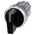 Siemens SIRIUS ACT Series 3 Position Selector Switch Head, 22mm Cutout, Black Handle