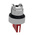Schneider Electric Harmony XB4 Series 3 Position Selector Switch Head, 22mm Cutout, Red Handle