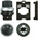 Eaton RMQ Titan Series 3 Position Selector Switch Head, 22mm Cutout