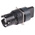 Schneider Electric Harmony XB6 Series 2 Position Selector Switch Head, 16mm Cutout, Black Handle