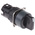 Schneider Electric Harmony XB6 Series 2 Position Selector Switch Head, 16mm Cutout, Black Handle