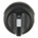 ABB ABB Modular Series 2 Position Selector Switch Head, 22mm Cutout, Black Handle