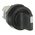 ABB ABB Modular Series 2 Position Selector Switch Head, 22mm Cutout, Black Handle