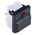 Black Tact Switch, SPDT 10 mA @ 24 V dc