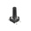 IP40 Black Button Tact Switch, SPST 0.05VA 7mm Through Hole
