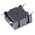 IP67 Black Tact Switch, SPST 50 mA @ 24 V dc