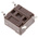 Brown Button Tactile Switch, SPST 50 mA @ 12 V dc 4mm