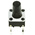 Black Button Tactile Switch, SPST 50 mA @ 24 V dc 5.9mm Surface Mount
