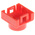 C & K Red Tactile Switch Cap for KSA Series, KSL Series, BTN K02 40