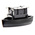 IP67 Black Tactile Switch, SPST 50 mA @ 24 V dc