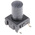 IP67 Black Button Tactile Switch, SPST 50 mA @ 24 V dc 9.9mm PCB