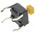 Yellow Plunger Tactile Switch, SPST 50 mA @ 24 V dc 3mm Through Hole