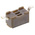 Black Button Tactile Switch, SPST 50 mA @ 24 V dc 1.07mm