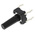 Black Stem Tactile Switch, SPST 50 mA @ 12 V dc 13mm Surface Mount