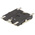 Black Tactile Switch, SPST 20 mA 0.3mm Surface Mount
