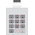 Bopla IP65 12 Key Conductive Silver Membrane Keypad