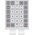 Bopla IP65 30 Key Copper Membrane Keypad