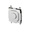 Black Round Button Tactile Switch, SPST 50 mA Surface Mount