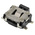 Black Push Plate Tactile Switch, SPST 50 mA @ 12 V dc 1.35mm