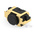 Black Cap Tactile Switch, SPST 50mA 2.1mm Surface Mount