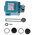 Honeywell GLE Series Adjustable Roller Lever Limit Switch, 2NO/2NC, IP67, DPDT, Die Cast Zinc Housing, 300V ac Max, 6A