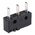 ZF Button Micro Switch, Tab Terminal, 100 mA @ 250 V dc, SPDT