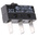 ZF Button Micro Switch, Tab Terminal, 10.1 A @ 250 V ac, SPDT, IP6K7