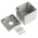 Bopla Light Grey Plastic Euromas Push Button Enclosure - 3 Hole 22mm Diameter
