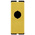 Eaton Yellow M22 Push Button Enclosure - 1 Hole 22mm Diameter