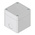 RS PRO Grey ABS Push Button Enclosure - 22mm Diameter