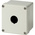 Eaton RAL7032 Aluminium RMQ Titan Push Button Enclosure - 1 Hole 22mm Diameter