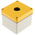 Eaton RAL7032 Aluminium RMQ Titan M22 Enclosure - 1 Hole 22mm Diameter