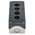 Schneider Electric Grey Plastic Harmony XALD Control Station Enclosure - 4 Hole 22mm Diameter
