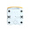 Schneider Electric Yellow Plastic Harmony XALK Control Station Enclosure - 1 Hole 22mm Diameter