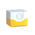 Schneider Electric Yellow Plastic Harmony XALK Control Station Enclosure - 1 Hole 22mm Diameter