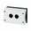 Eaton Grey Plastic M22 Push Button Enclosure - 2 Hole 22mm Diameter