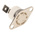 Honeywell Bi-Metallic Thermostat, Opens at +180°C, Closes at 150°C, +260°C Max, SPST NC, Automatic Reset