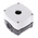 Allen Bradley Grey Plastic 800F Push Button Enclosure - 1 Hole 22mm Diameter