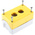 Schneider Electric Yellow Plastic Harmony XALK Push Button Enclosure - 2 Hole 22mm Diameter