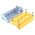 Schneider Electric Yellow Plastic Harmony XALK Push Button Enclosure - 3 Hole 22mm Diameter